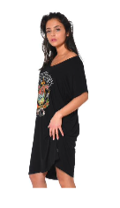 VON DUTCH VESTIDO DEEP SEA