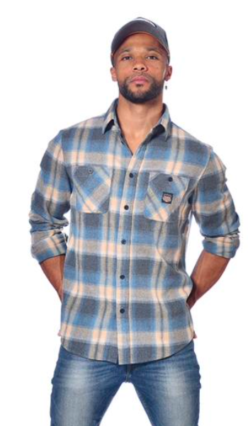 VONDUTCH CAMISA XADRES PLAID MUITO SUAVE