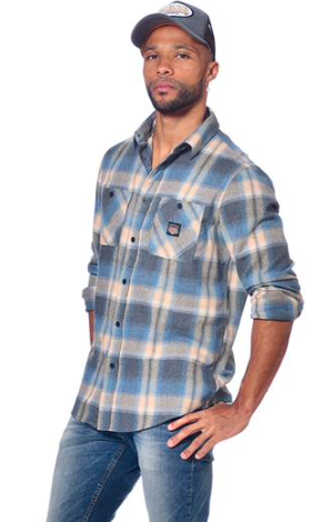 VONDUTCH CAMISA XADRES PLAID MUITO SUAVE